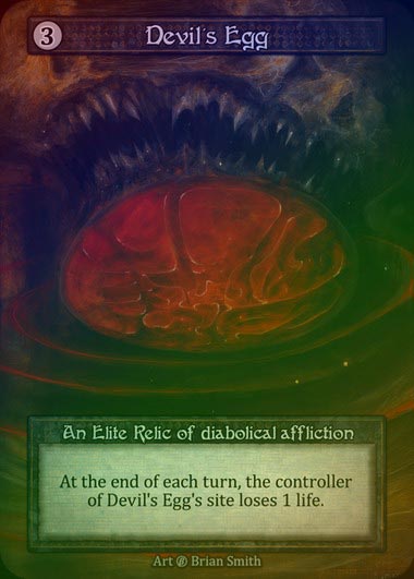 【FOIL】[Artifact] Devil’s Egg [beta-Elite]